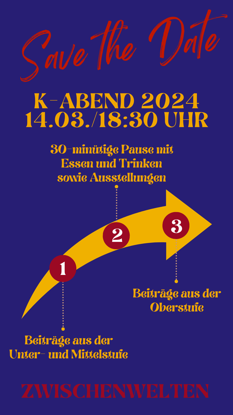 Save the Date: K-Abend 14.03.2024