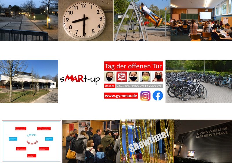 Einen Tag am Gymnasium Marienthal Einen Tag am Gymnasium Marienthal