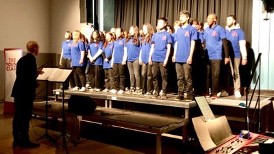Werkstattkonzert mit dem Oberstufenchor vom "Campus Marienthal" Werkstattkonzert mit dem Oberstufenchor vom "Campus Marienthal"