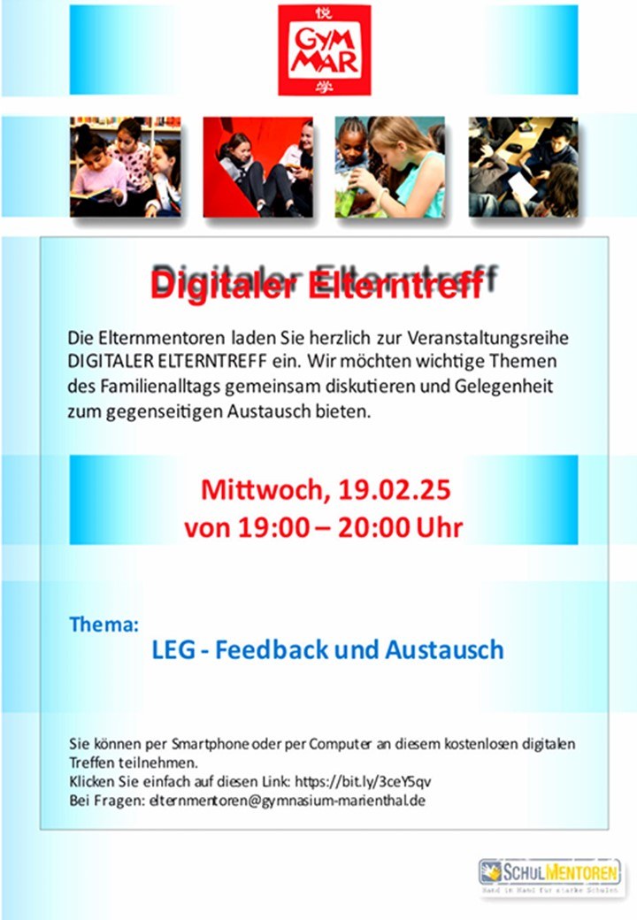 Digitaler Elterntreff Digitaler Elterntreff