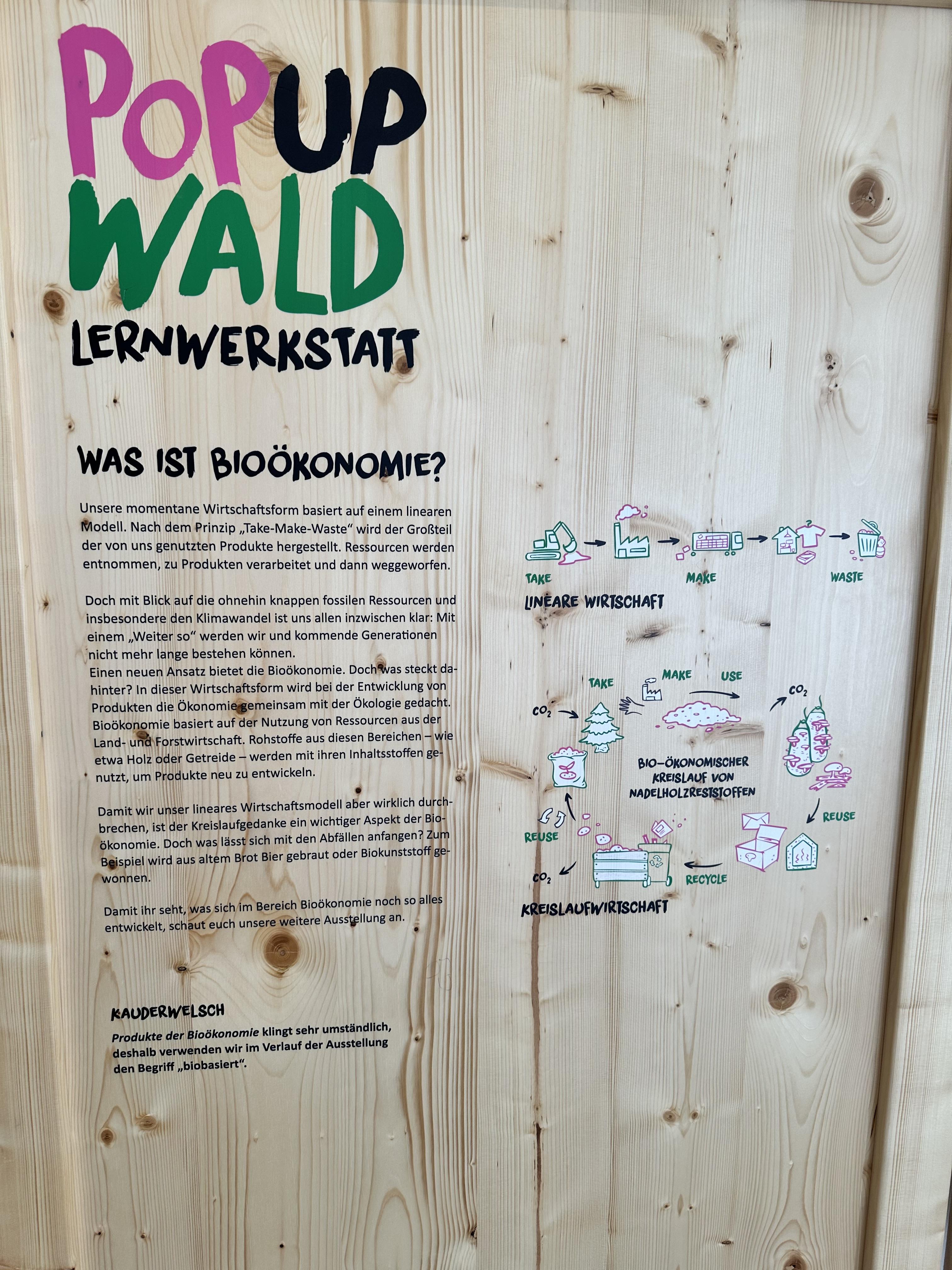 Pop-up Wald