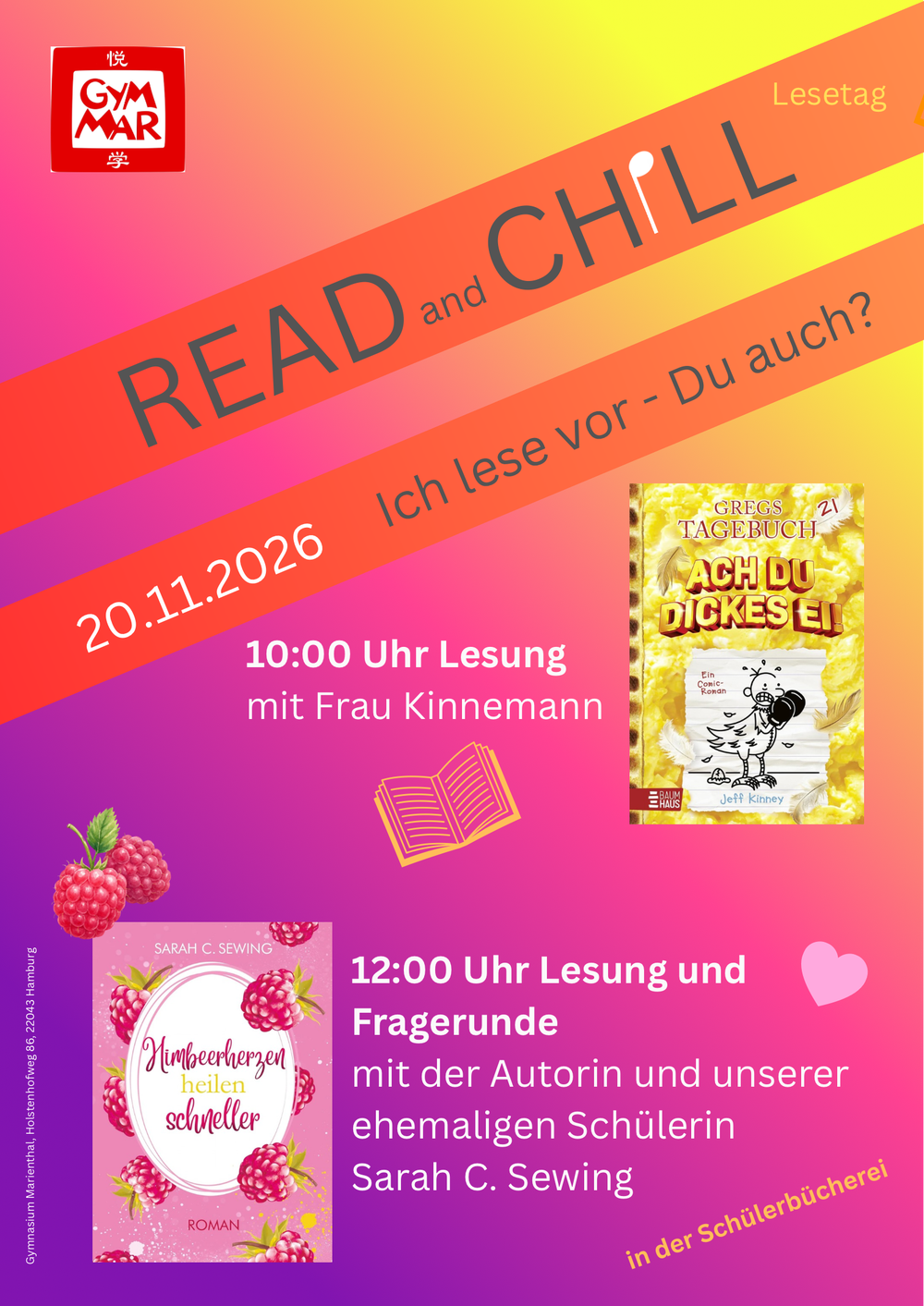 Plakat Lesetag