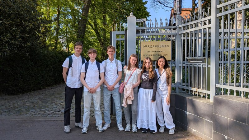 Schülergruppe