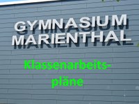 Klassenarbeits-/Klausurenpläne