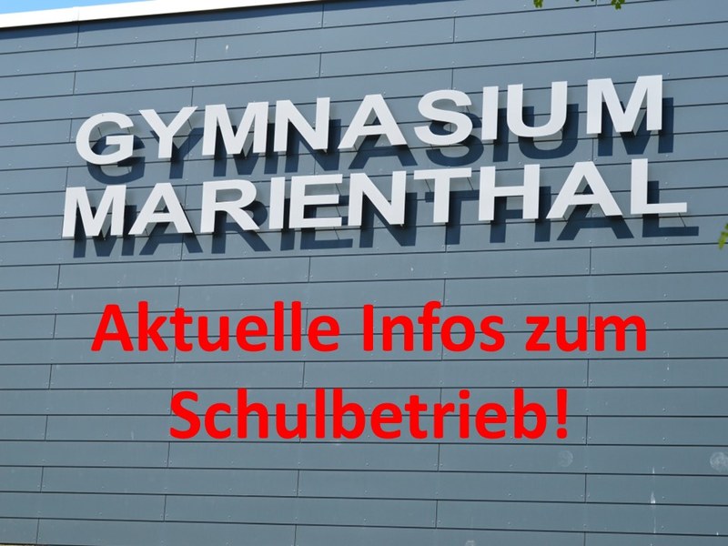 Aktuelle Infos zum Schulbetrieb