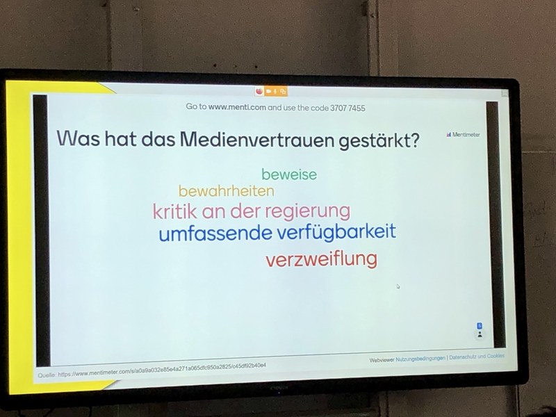Journalismus macht Schule Journalismus macht Schule